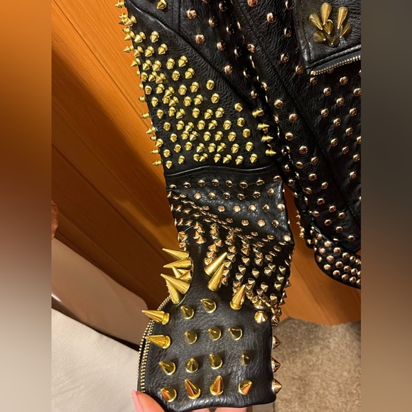 Gold stud jacket - Picture 2 of 6